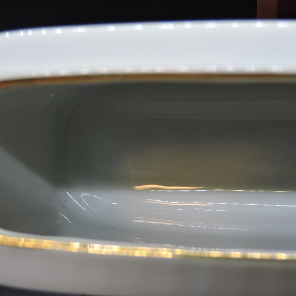 Neiman Marcus Porcelain Notepad/Pen Holder - Picture 14 of 14